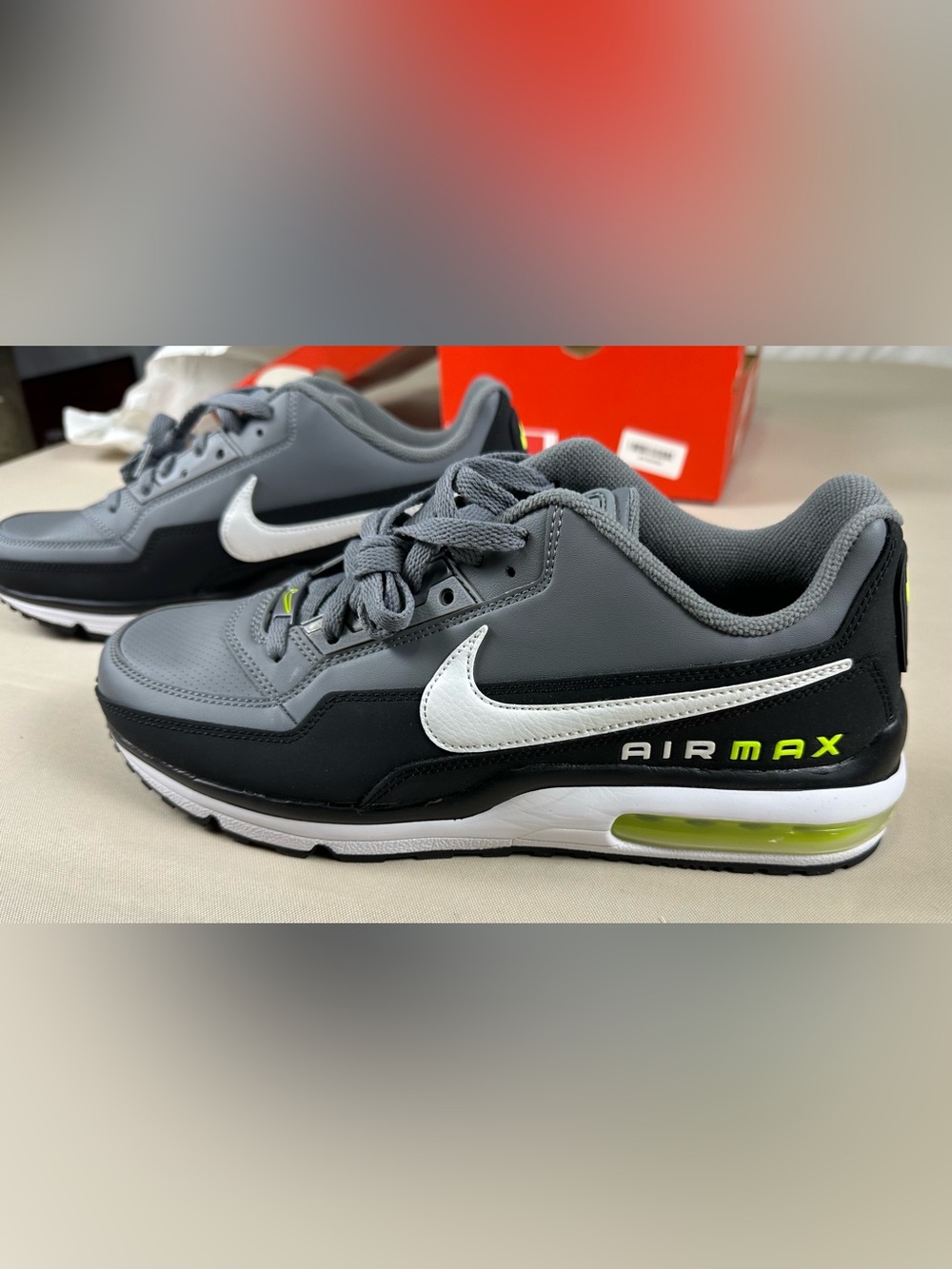 Nike Air Max LTD 3 Smoke Grey Black Men's Size 11 New DD7118-002